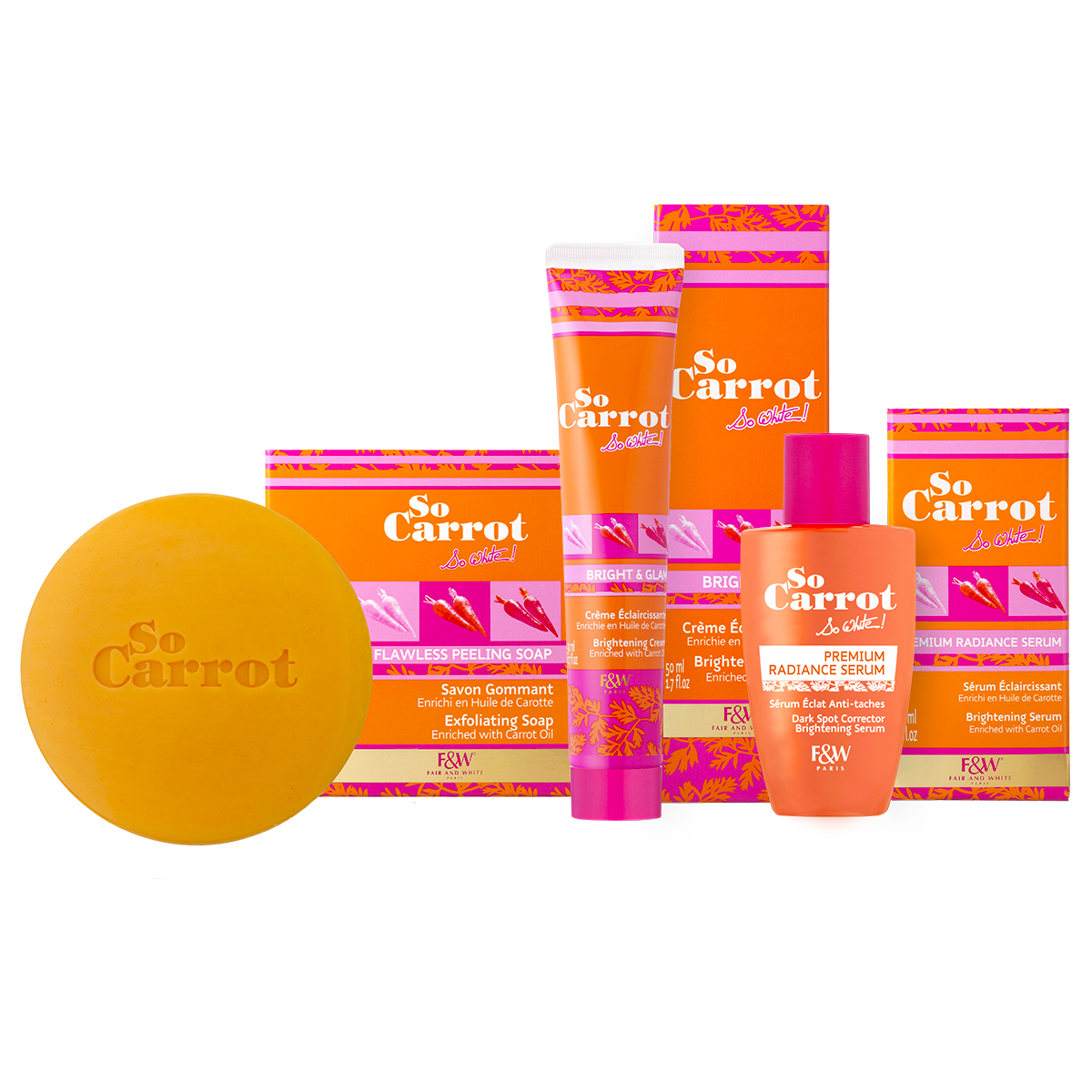 Kit So Bright - Visage | So Carrot !