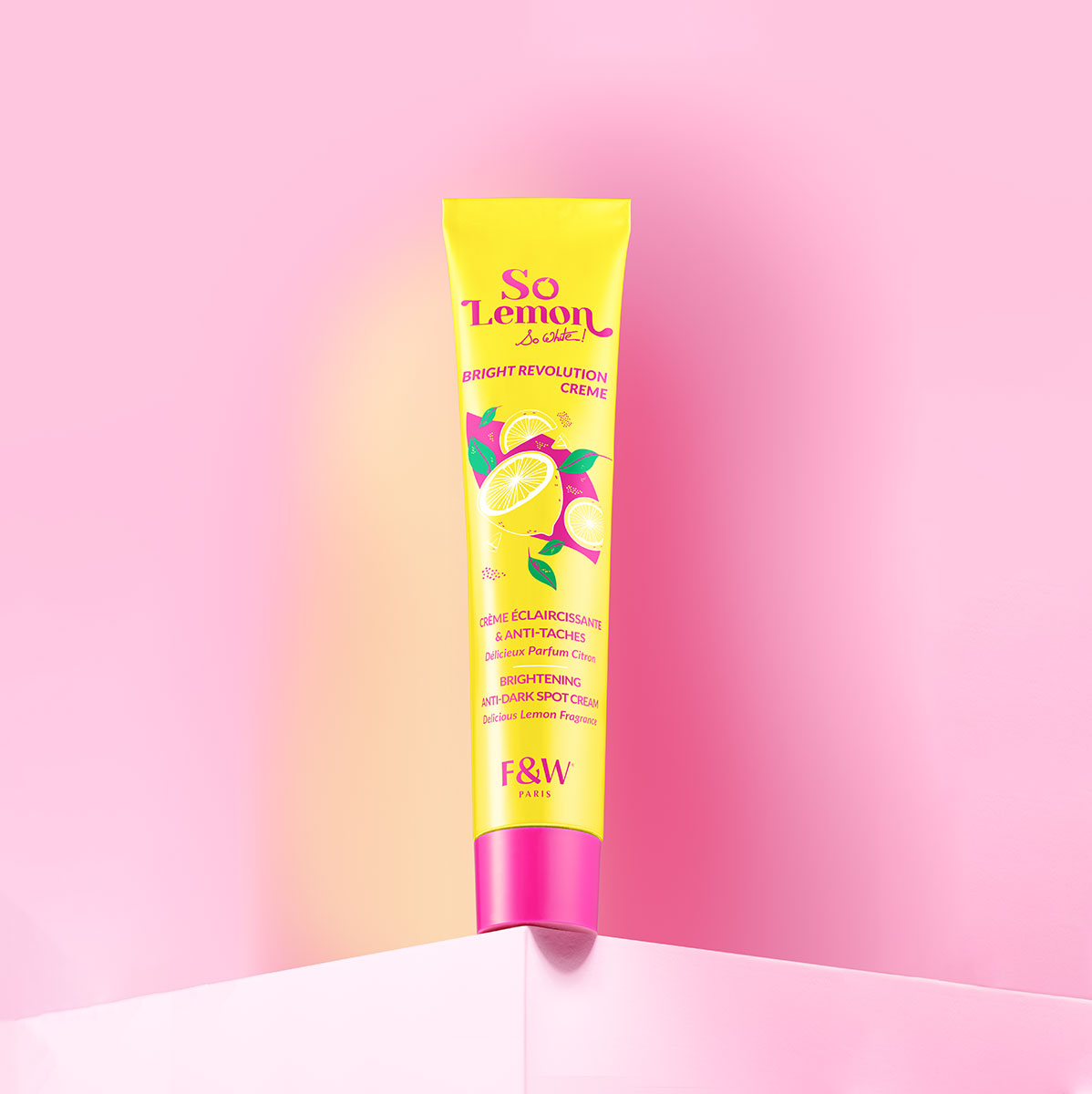 Crème Eclaircissante & Anti-taches  Visage - Bright Revolution Creme I So Lemon