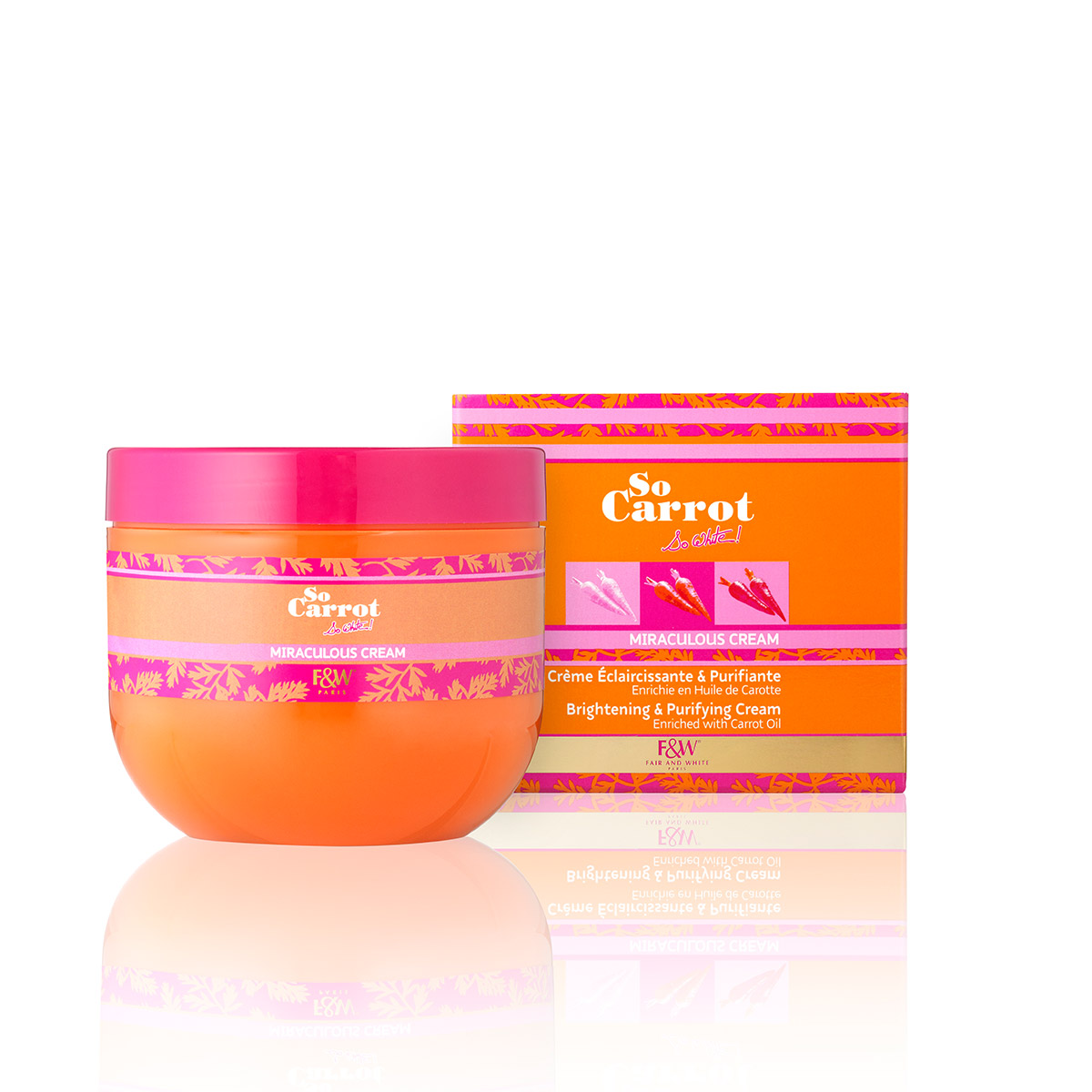 Miraculous Cream - Cr�me Eclaircissante Visage et Corps | So Carrot !