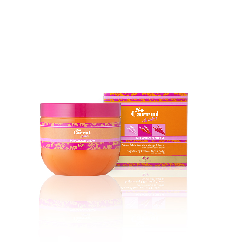 Miraculous Cream - Crme Eclaircissante Visage et Corps | So Carrot !