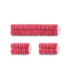 Set Bandeau & Manchettes en Microfibres