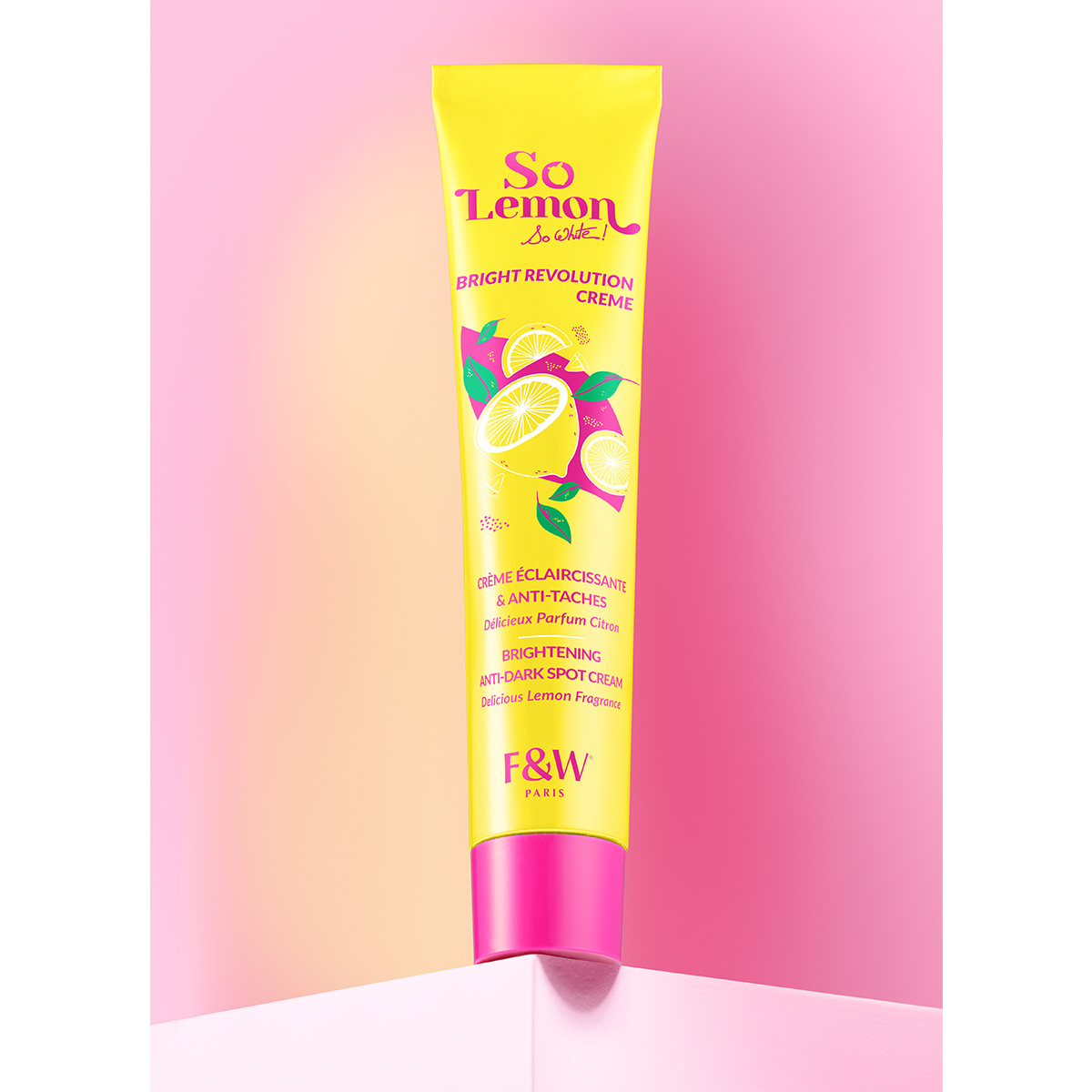 Crème Eclaircissante & Anti-taches  Visage - Bright Revolution Creme I So Lemon