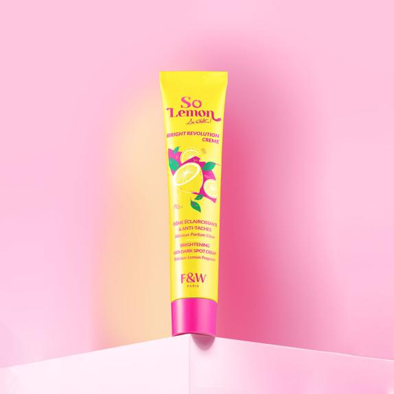 Crème Eclaircissante & Anti-taches  Visage - Bright Revolution Creme I So Lemon