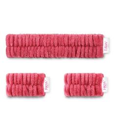 Set Bandeau & Manchettes en Microfibres