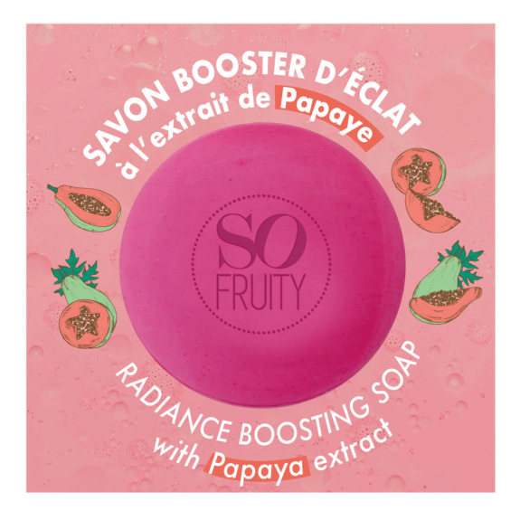 Savon booster d'clat So Fruity Papaya F&W
