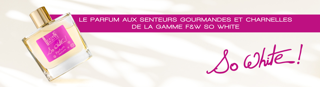 Parfum So white Banner